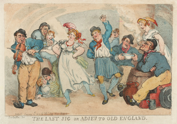 'The Last Jig or Adieu to Old England'