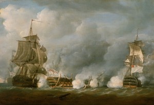 The 'Defence' at the Battle of the First of June, 1794