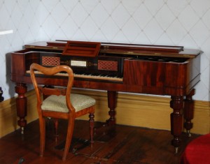 Lady Franklin's piano
