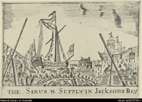 Sirius and Supply 1789 nla