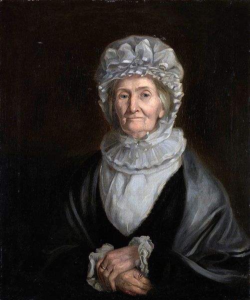 Elizabeth Cook (1742–1835) by William Henderson, 1830. Public Domain https://commons.wikimedia.org/wiki/File:Elizabeth_Batts_Cook.jpg